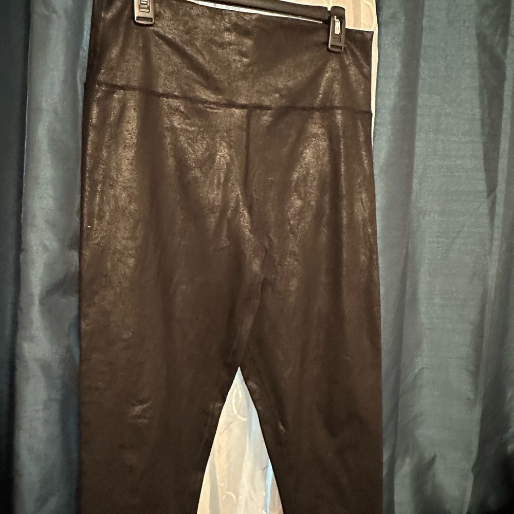 Aerie Shiny Black Leggings